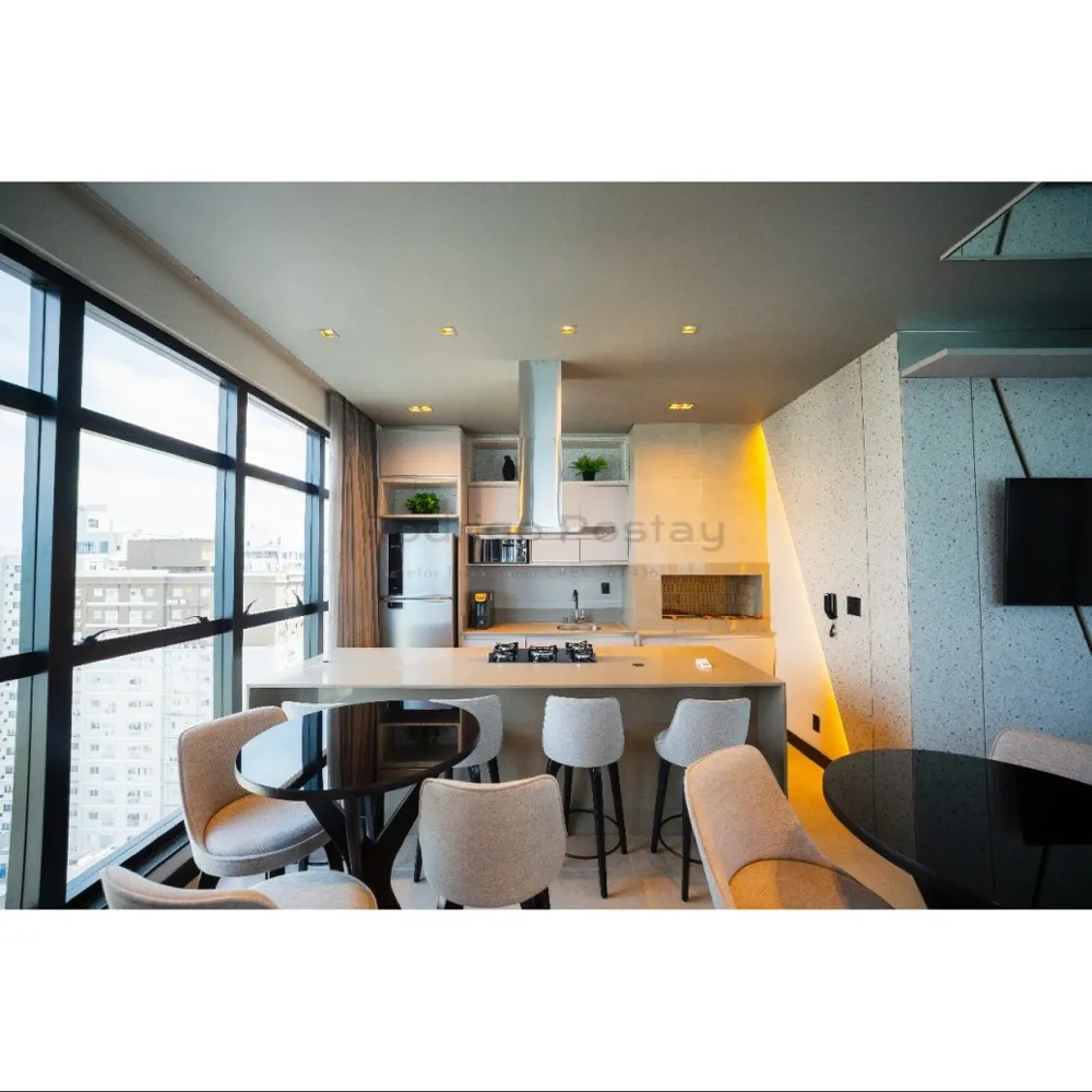 Apartamento com vista mar espetacular no Villa Horizon - Meia Praia