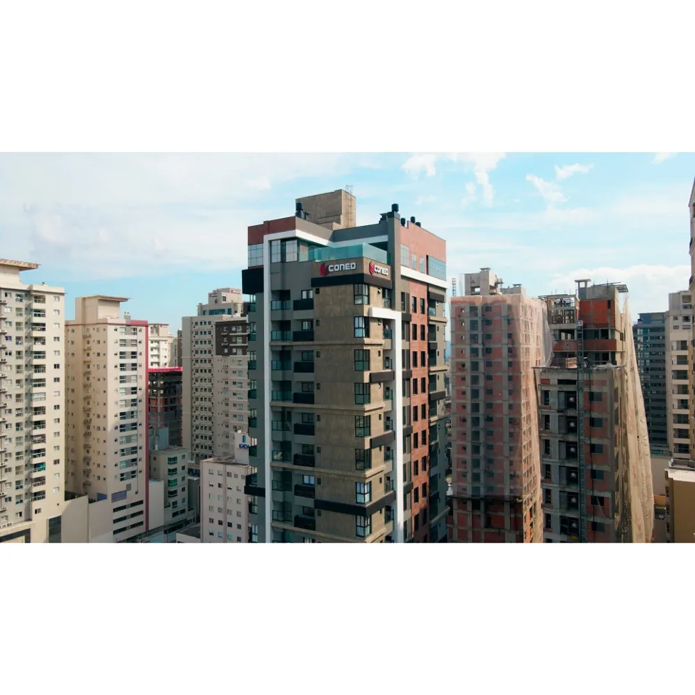 Apartamento com vista mar espetacular no Villa Horizon - Meia Praia