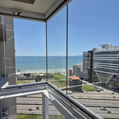 Apartamento com vista mar no Residencial Dom Bastos - Morretes Itapema