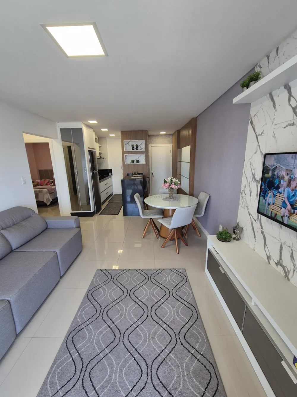 Apartamento com vista mar no Residencial Dom Bastos - Morretes Itapema
