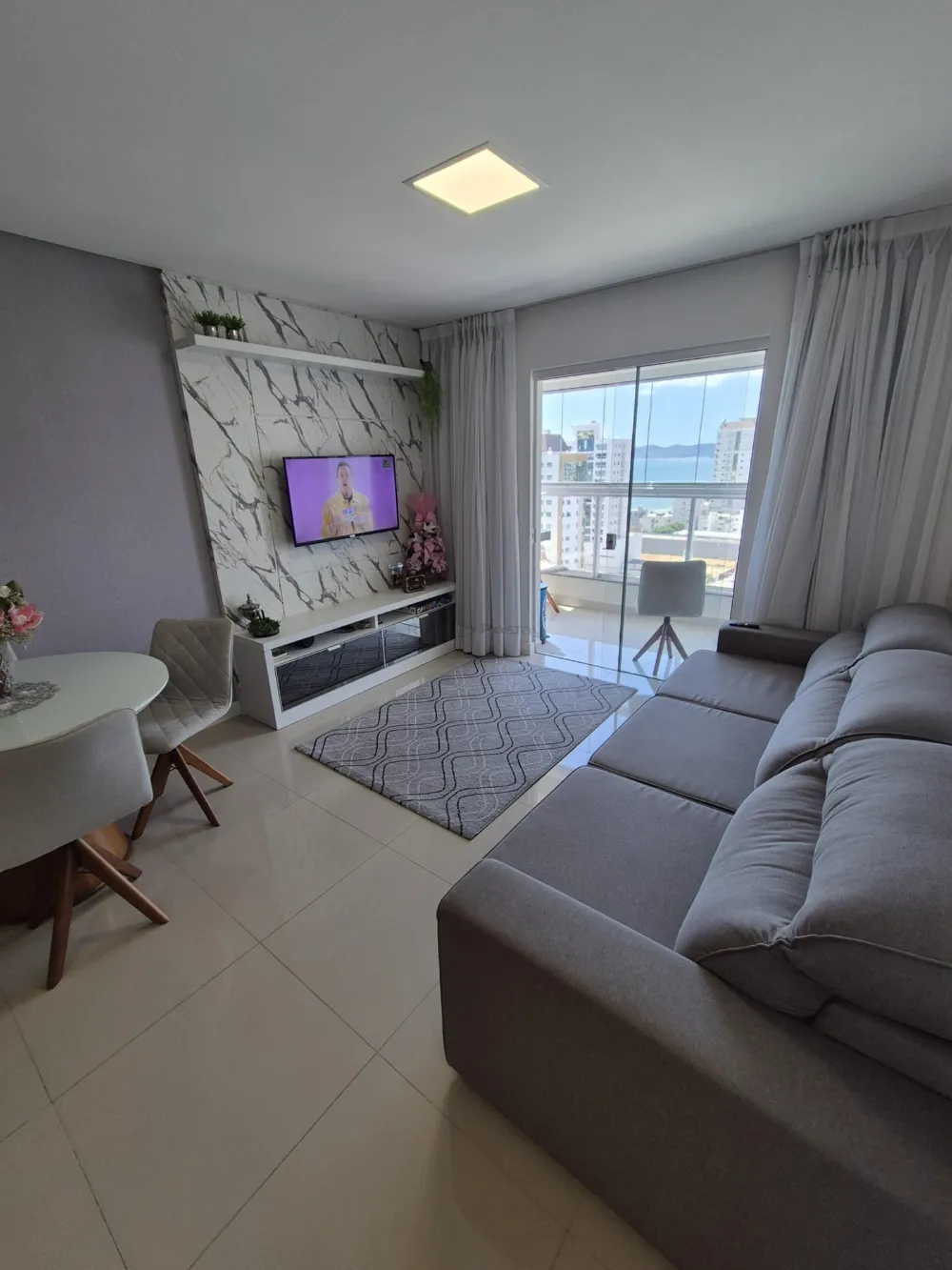 Apartamento com vista mar no Residencial Dom Bastos - Morretes Itapema