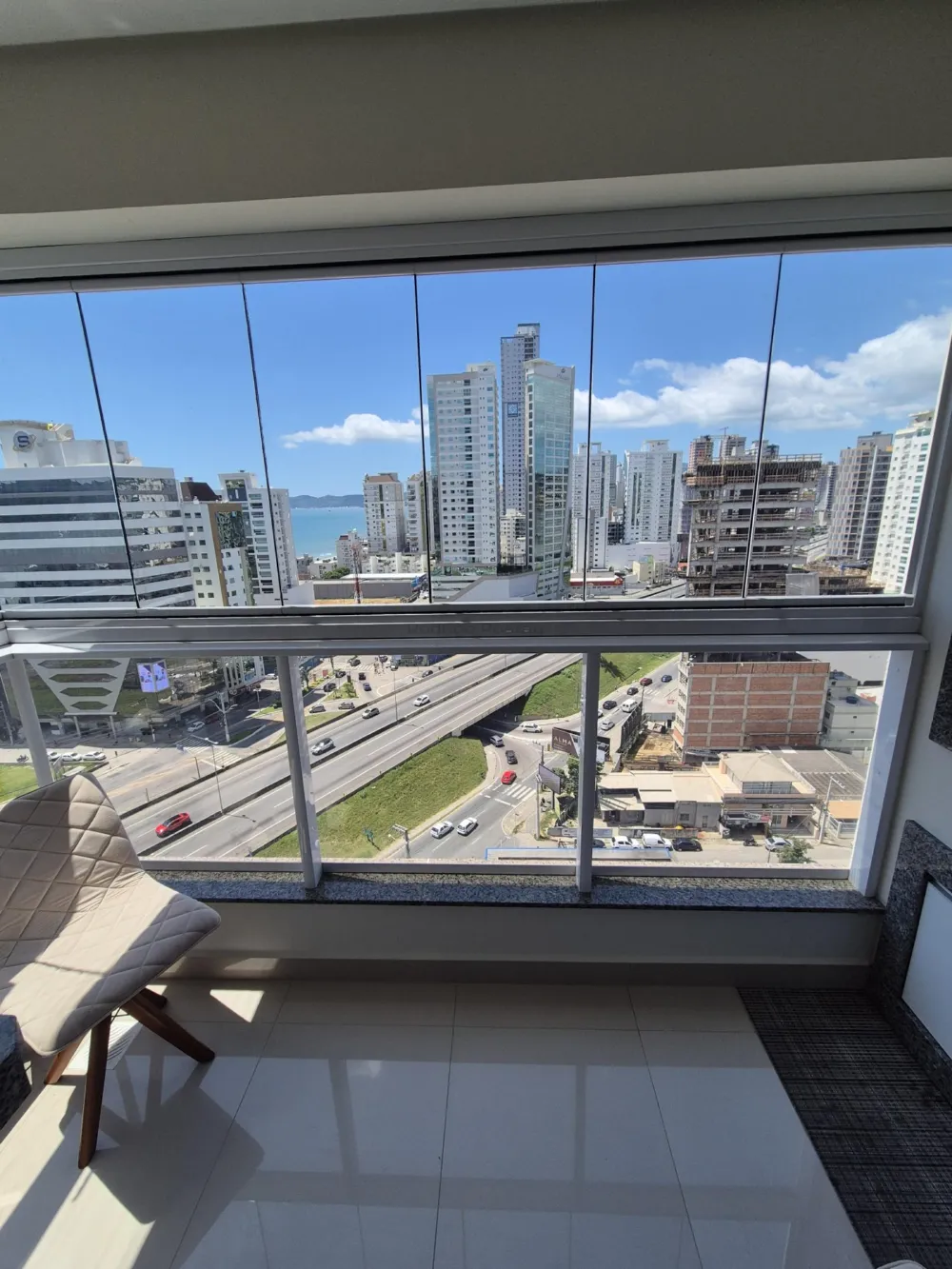 Apartamento com vista mar no Residencial Dom Bastos - Morretes Itapema