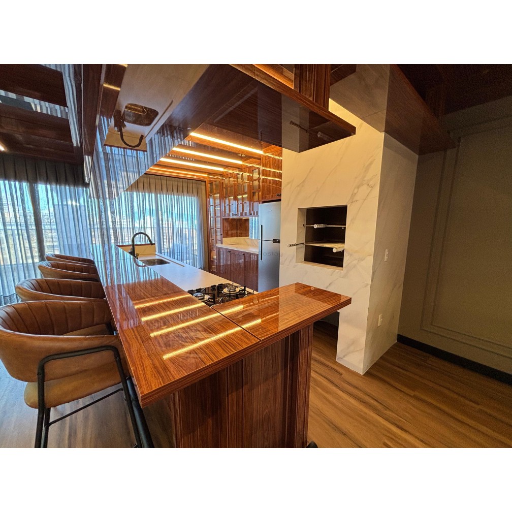 Apartamento Residencial Kairos lazer no rooftop - Morretes Itapema 