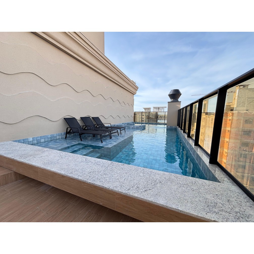 Apartamento Residencial Kairos lazer no rooftop - Morretes Itapema 