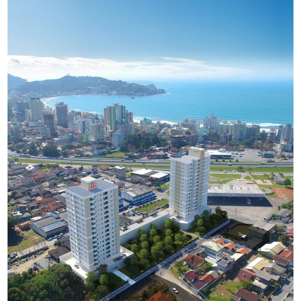 Apartamento com vista mar no Blue Garden Residence - Tabuleiro Itapema