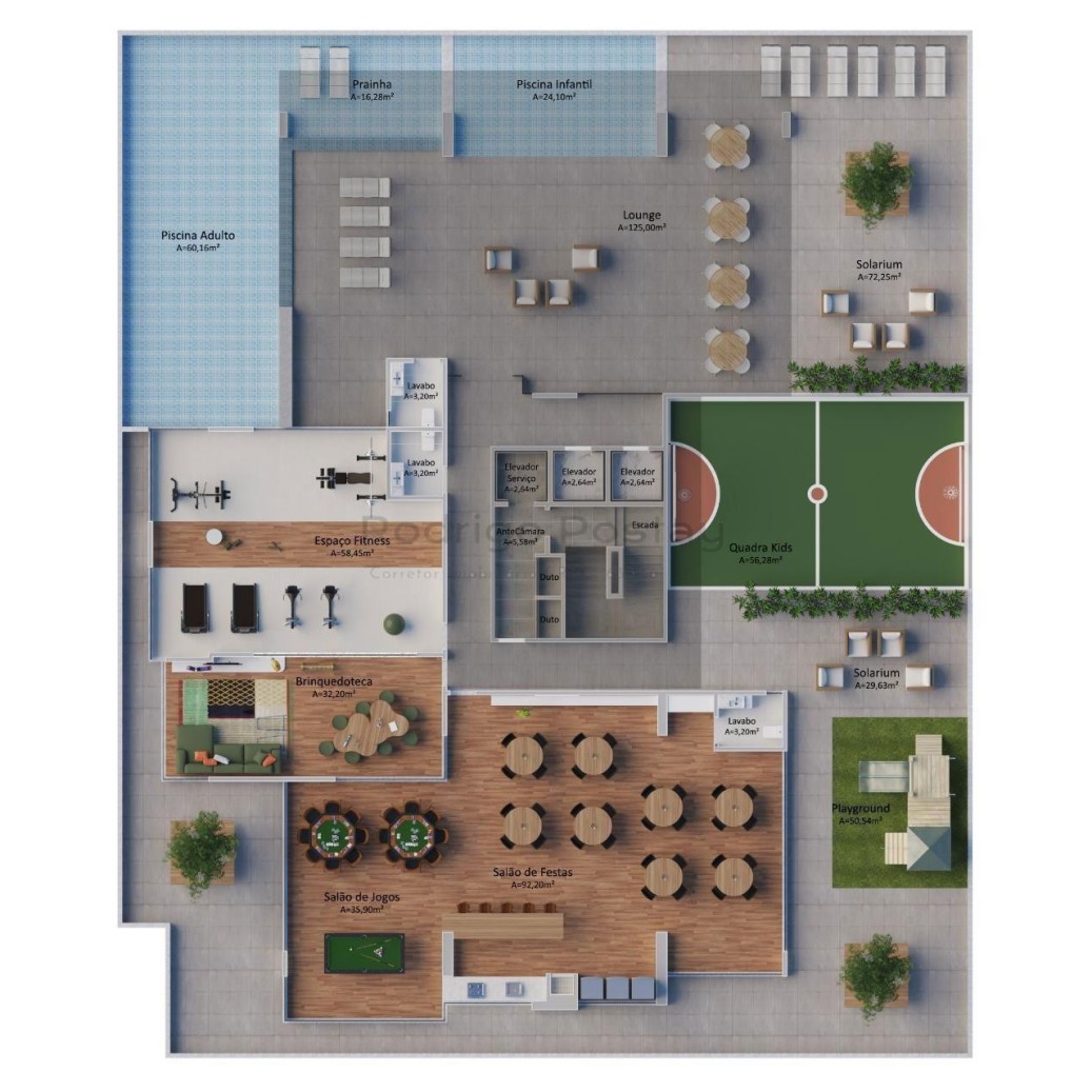 Apartamento no Ilha dos Açores Residence com lazer completo - Morretes Itapema