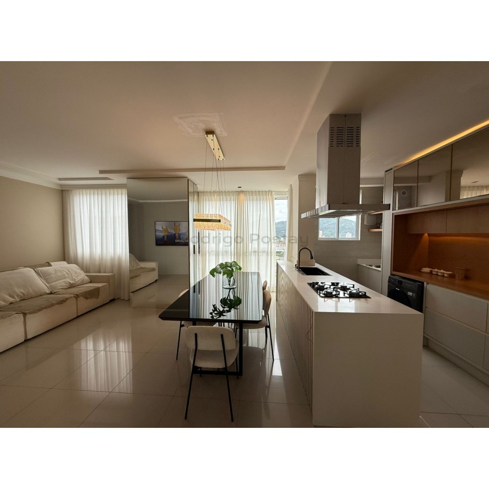 Apartamento com Vista Mar, Residencial Por do Sol -Várzea, Itapema
