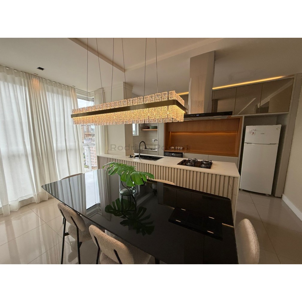 Apartamento com Vista Mar, Residencial Por do Sol -Várzea, Itapema