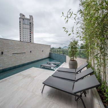 Apartamento Residencial Villa Lisboa Lazer completo - Meia Praia Itapema 