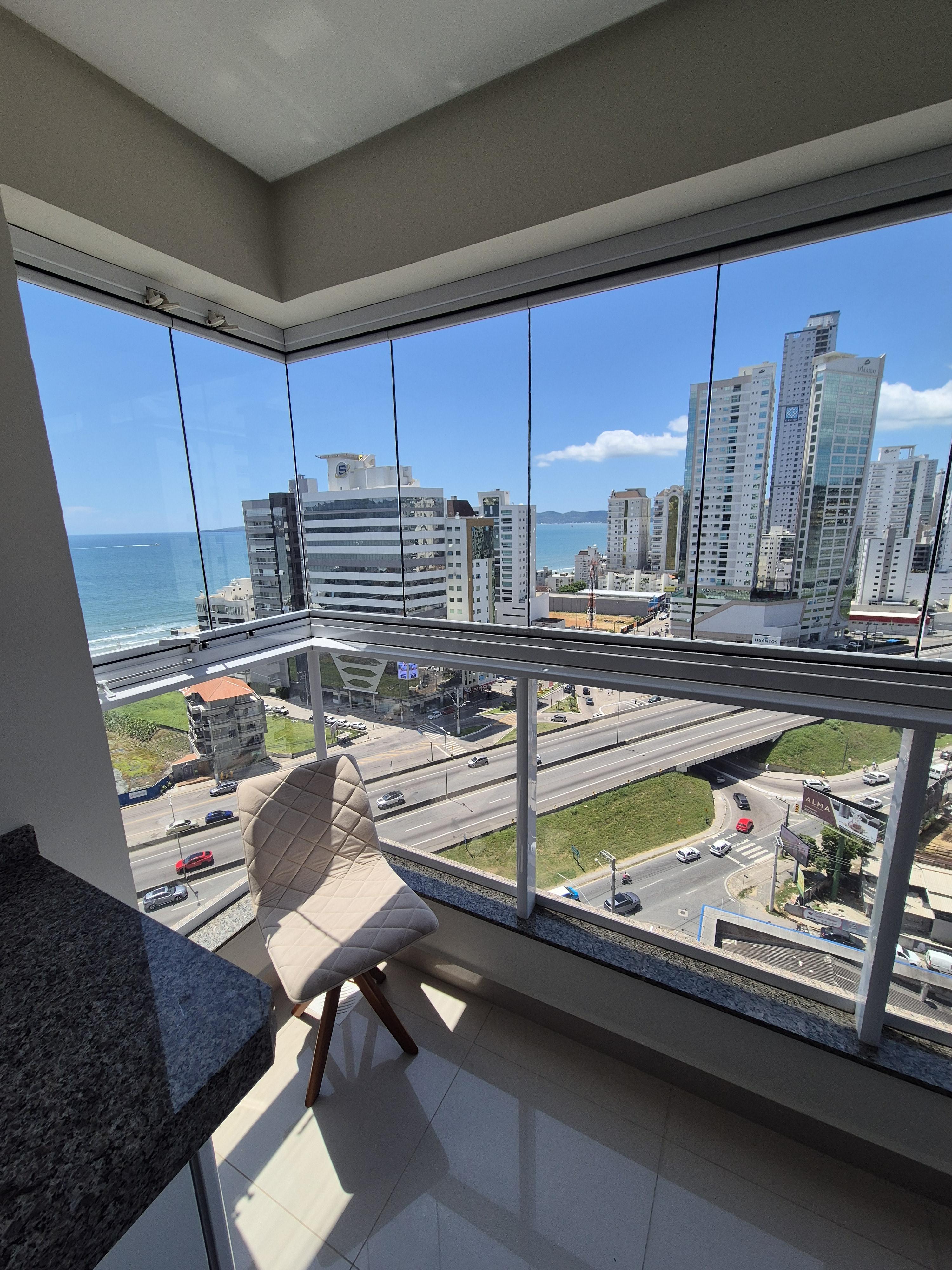 Apartamento com vista mar no Residencial Dom Bastos - Morretes Itapema