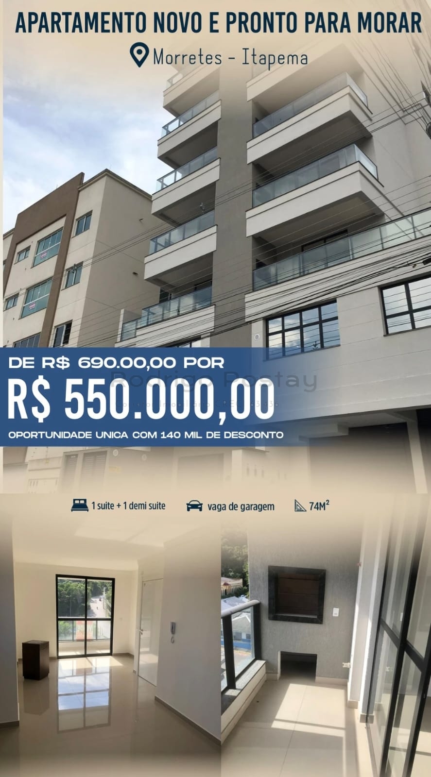 🏖️ APARTAMENTO NO MORRETES NO RESIDENCIAL ARVOREDO